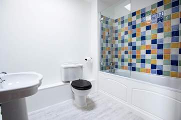 The en suite bathroom to Bedroom 1.