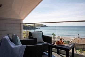 Bedroom three also offers this fabulous balcony area. What a great spot to enjoy your morning coffee.