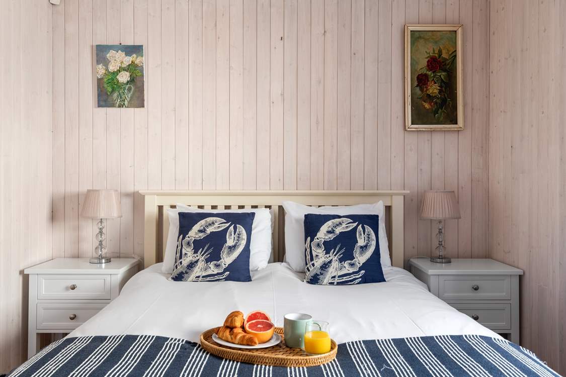 Breakfast in bed.