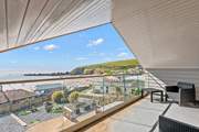 Bedroom three also offers this fabulous balcony area. What a great spot to enjoy your morning coffee.
