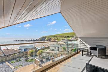 Bedroom three also offers this fabulous balcony area. What a great spot to enjoy your morning coffee.