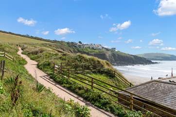 Have a stroll along the coast path.