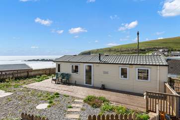 The 'Beach Hut' Caravan.
