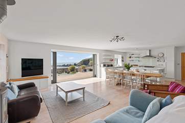 Take a seat and enjoy the glorious views and seaside feel.