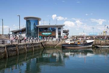 Anyone for a fish supper with one of the most spectacular harbourside views?