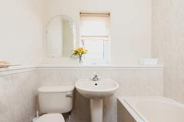 The family bathroom.