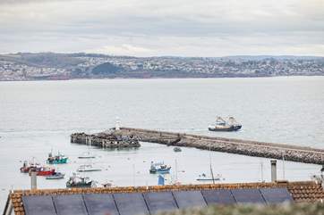 Fabulous views over the harbour and out to sea can be enjoyed from mostly every room in the house.