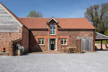 A fabulously peaceful setting complete with private patio area.