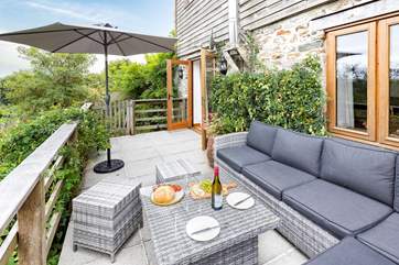 Relax in the garden and surround yourself with nature.