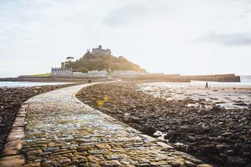 St Michael's Mount at nearby Marazion.