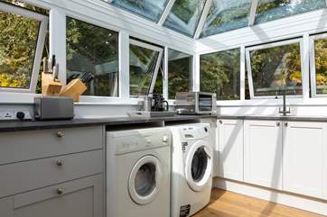 The handy utility-room.