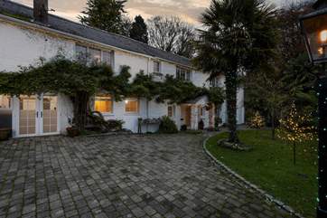 Step into a winter wonderland at Tregenver Cottage.