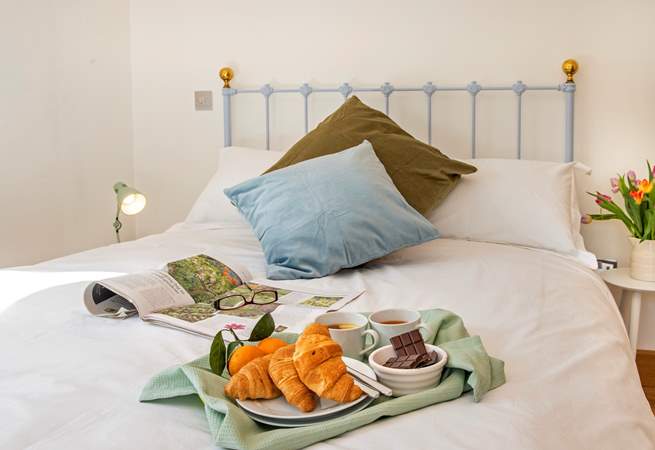 Breakfast in bed?  Don't mind if I do!
