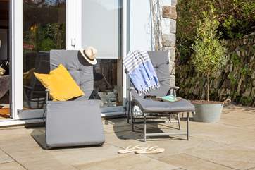 Kick back and relax with an Olive tree by your side of course.
