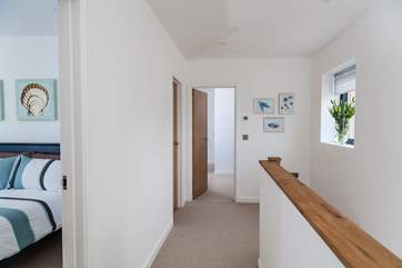The spacious landing.