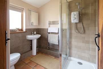 The ground floor shower-room.