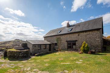The Shippon at Oldsbrim has the most magnificent views out over Dartmoor.