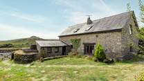 The Shippon at Oldsbrim has the most magnificent views out over Dartmoor. 