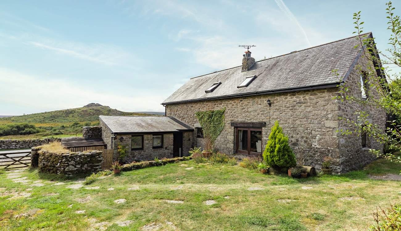 The Shippon at Oldsbrim has the most magnificent views out over Dartmoor. 