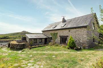 The Shippon at Oldsbrim has the most magnificent views out over Dartmoor.