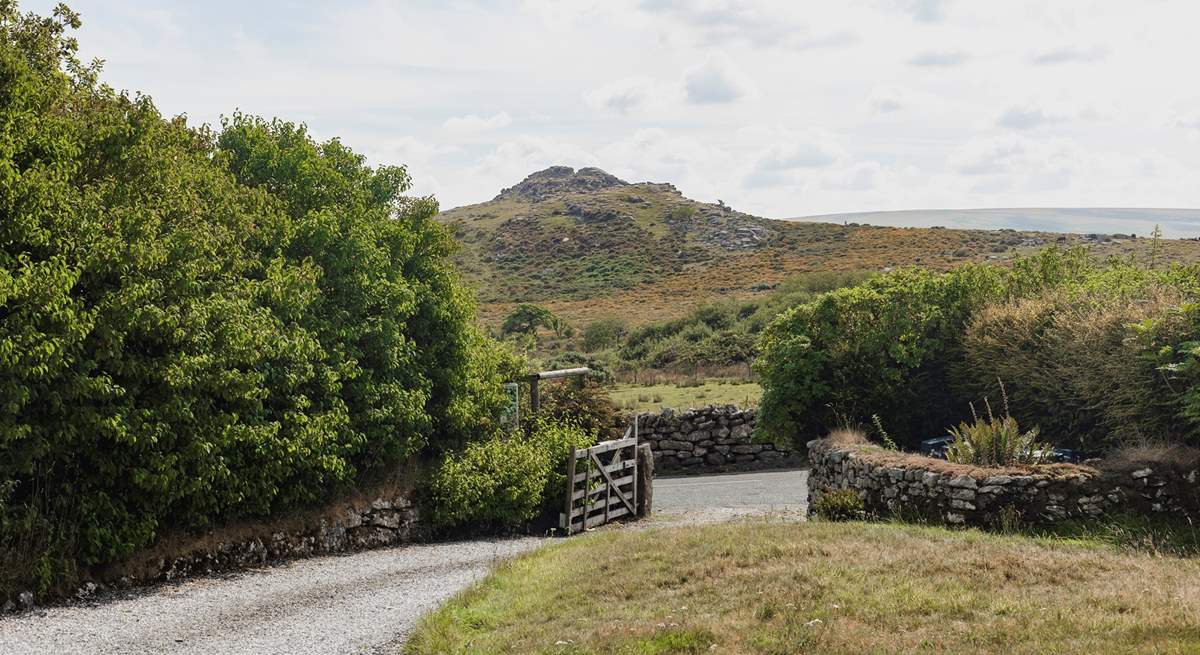 Sharp Tor from The Shippon at Oldsbrim.