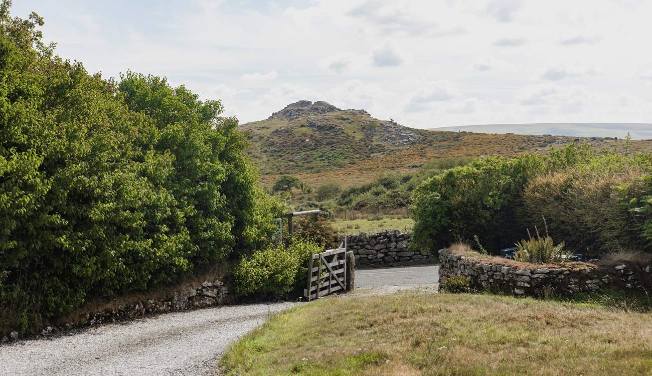 Sharp Tor from The Shippon at Oldsbrim.