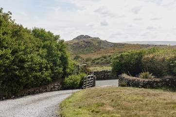 Sharp Tor from The Shippon at Oldsbrim.