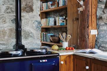This beautiful Aga (this is currently not in use).