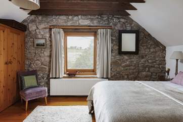 Bedroom 1 has a gorgeous view.