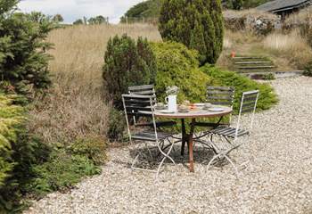 A great spot to enjoy a touch of al fresco dining whilst enjoying the most magical views.