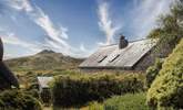 The gardens have magnificent views of Sharp Tor. - Thumbnail Image