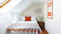 Bedroom 2 is super comfy and cosy.