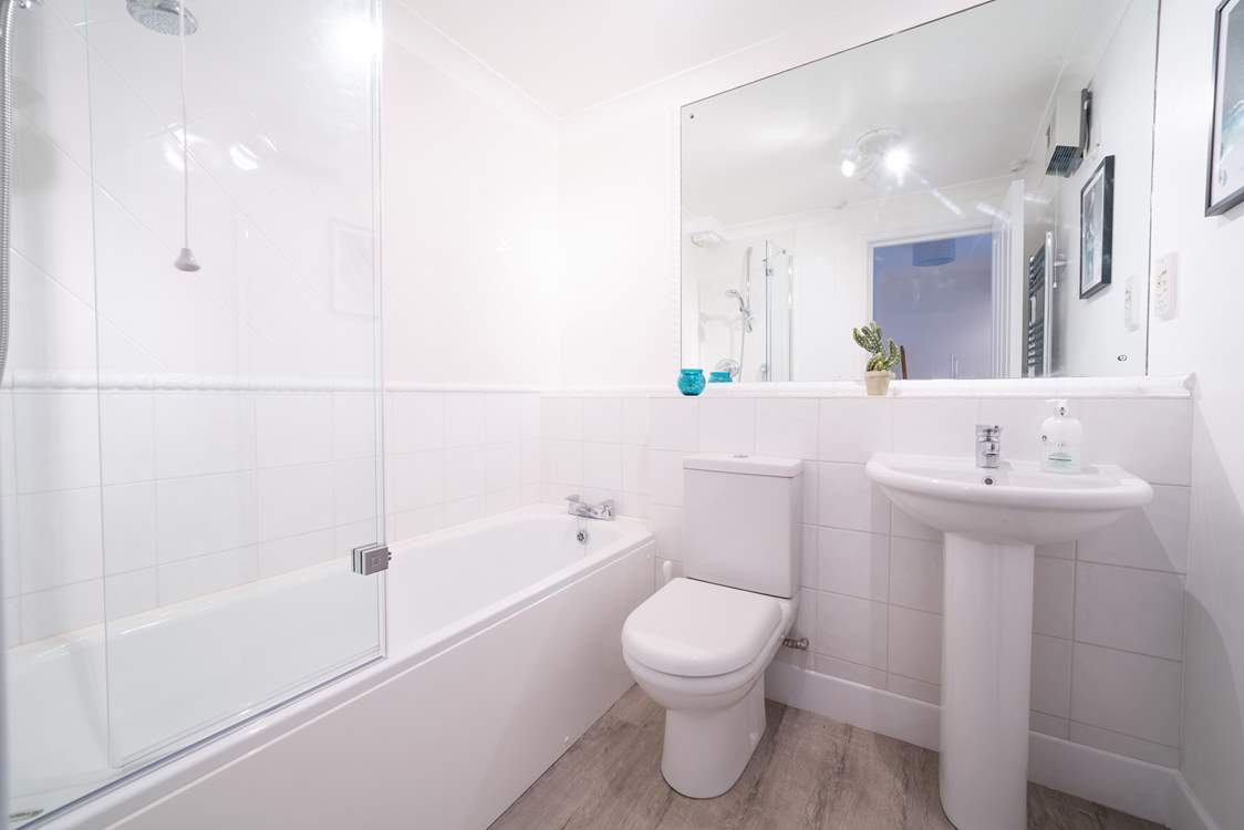 The family bathroom on the first floor.