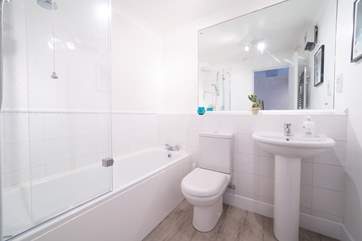 The family bathroom on the first floor.