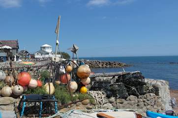 Pretty Steephill Cove is famed for its crab pasties.
