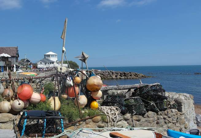 Pretty Steephill Cove is famed for its crab pasties.