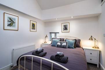 Peaceful bedroom. Listen carefully, you might hear the sheep as you count them!