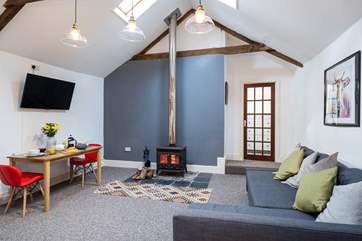 Spacious open plan living.