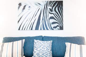 Stylish touches set a homely feel throughout.