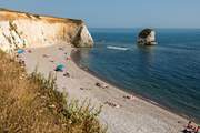 The stunning Freshwater Bay, a short drive from Yarmouth.