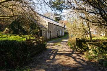 Trewardreva Mill is the home of Anella, go through the gate and you will see your destination just to your right.