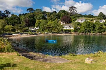 Hidden coves and shingle beaches are found on these sheltered shores, perhaps channel Daphne and visit Frenchman's Creek.