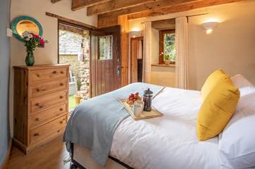 You can literally roll out of bed into the beauty of your surroundings.