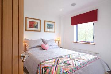 Bedroom 1 has a king-size double bed.