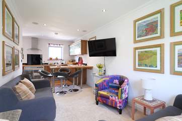 Comfy seating to relax in after a day out exploring.