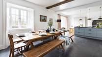 This fabulous dining-area makes enjoying that special meal even more memorable.