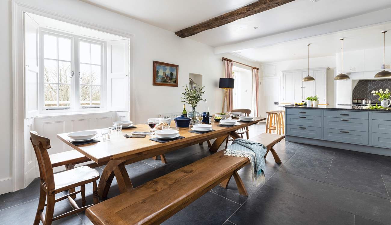 This fabulous dining-area makes enjoying that special meal even more memorable.