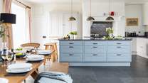 The kitchen.