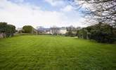 What a fabulous lawn. So much space! Great for a game of football, cricket, or rounders. - Thumbnail Image