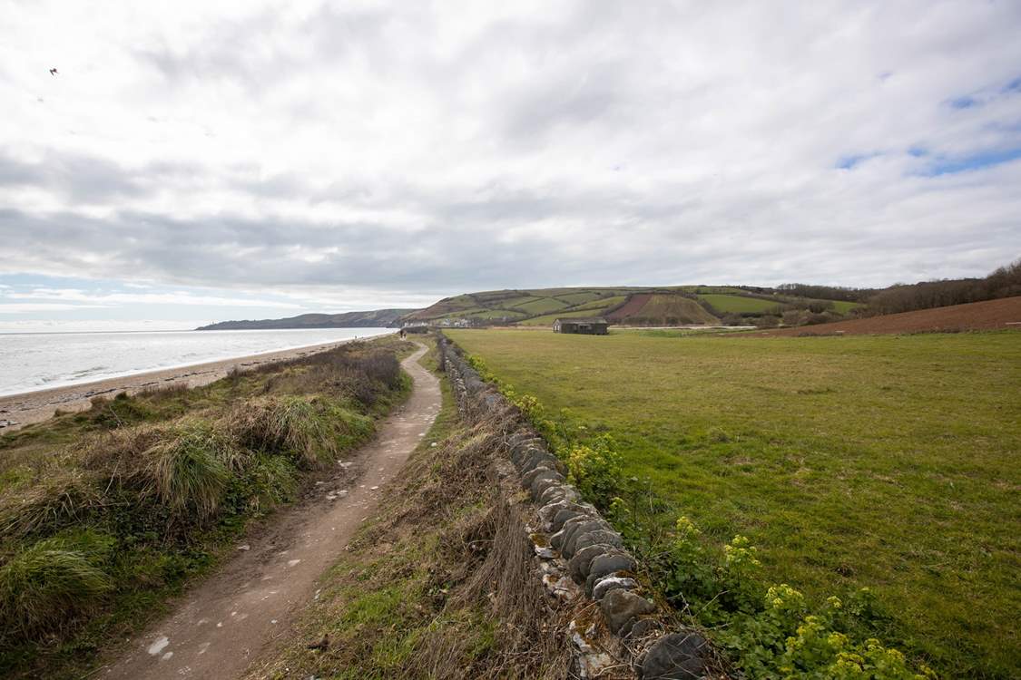One of the numerous coastal paths which meander effortlessly around this glorious coastline.